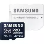 Samsung PRO Ultimate Tarjeta MicroSD 256 GB UHS-I 200 MB/s para Smartphone y Drones