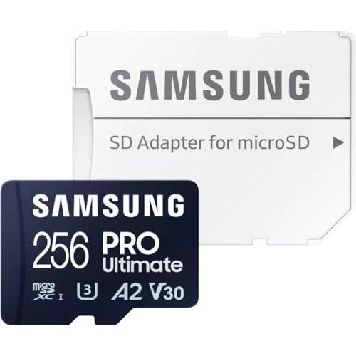 Samsung PRO Ultimate Tarjeta MicroSD 256 GB UHS-I 200 MB/s para Smartphone y Drones
