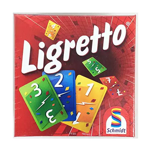Schmidt Ligretto - Juego de cartas para 2 a 4 jugadores, a partir de 8 años