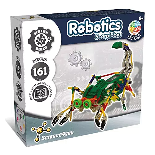 Science4you Alfabot - Kit de Robótica para Construir tu Propio Robot, Regalos para Niños