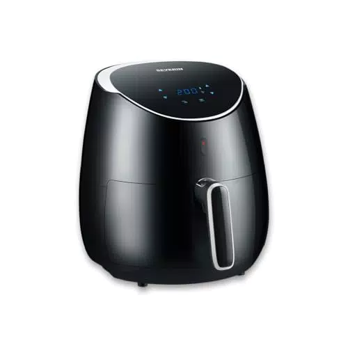 SEVERIN Freidora de aire caliente XXL con 8 programas automáticos para cocinar sin grasa