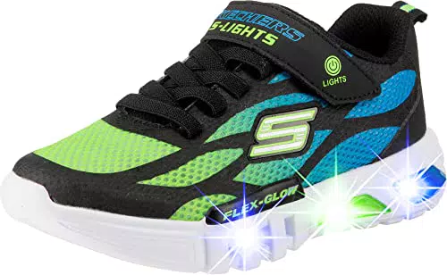 Skechers FLEX-GLOW Dezlom - Zapatillas para Niños de Sintético y Textil