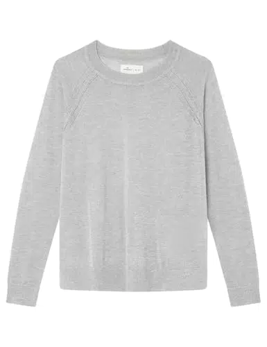 Springfield Jersey de lúrex con cuello redondo para mujer