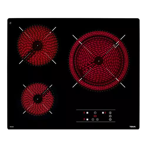 Teka TB PRO 6315 - Vitrocerámica 3 Fuegos con Tecnología Touch Control