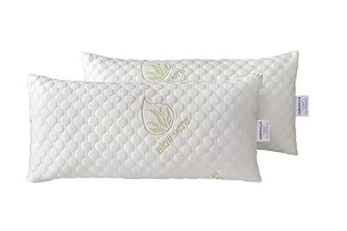 Todocama Almohada Viscoelástica Aloe Vera Termoregulable Firmeza Media-Alta