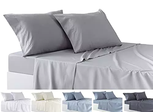 Todocama – Juego de Sábanas Ajustables para Cama 135 cm