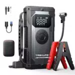 TREKURE Arrancador de Baterías 4000A con Compresor de Aire y Pantalla LCD