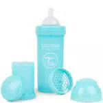Twistshake Biberón Anti-cólicos con Tetina de Silicona para Bebés, 260 ml