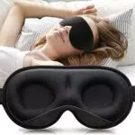 Umisleep Antifaz para Dormir 3D, Máscara Bloqueadora de Luz y Alivio del Estrés