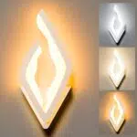 Vuenicee Aplique de Pared LED 18W Regulable para Interior Moderno