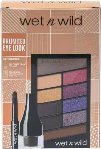 Wet n Wild Ultimate Eye Look Set - Set de Maquillaje con Pomada de Cejas