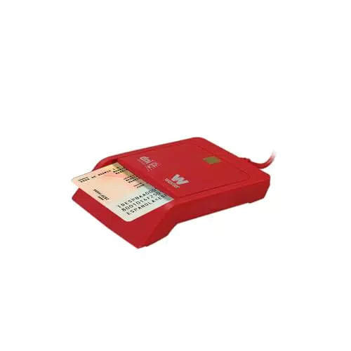 Woxter Lector DNI Combo - Lector DNI electrónico 3.0 y 4.0, compatible con Smart Cards