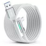 ZYBER Cable de Enlace USB 3.0 para Oculus Quest 2 y Pico 4, VR para PC
