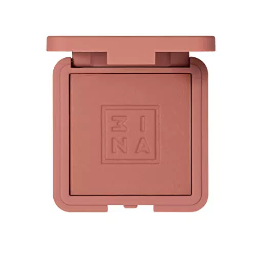 3INA MAKEUP - Colorete en Polvo Fácil de Difuminar - Acabado Natural y Vegano