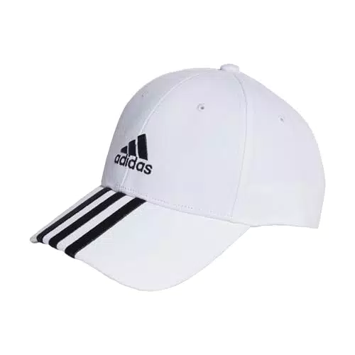 Adidas Gorra de Béisbol 3-Stripes de Algodón para Adultos Unisex