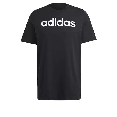 Adidas Essentials Single Jersey Linear Logo Tee