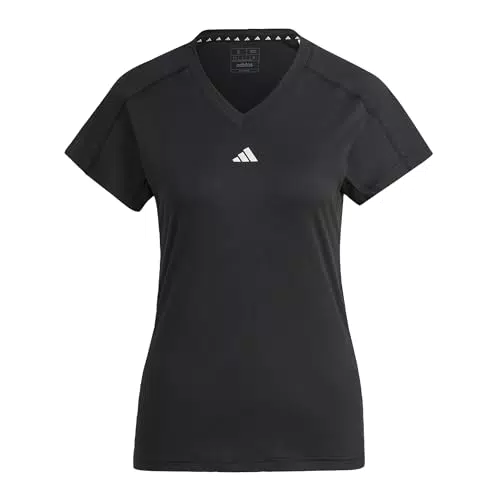adidas AEROREADY Train Essentials Minimal Branding V-Neck Tee