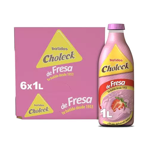 Batido Choleck de Fresa 1L - Sabor intenso y refrescante