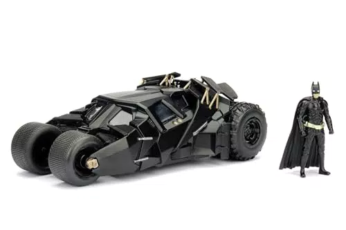 Batmóvil 2008 El Caballero Oscuro - Coche de metal a escala 1:24