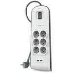 Belkin SurgeCube - Regleta de protección contra sobretensiones con 1 enchufe