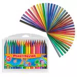 BIC Kids Ceras de Colores para Dibujar y Colorear - Material Escolar Clásico