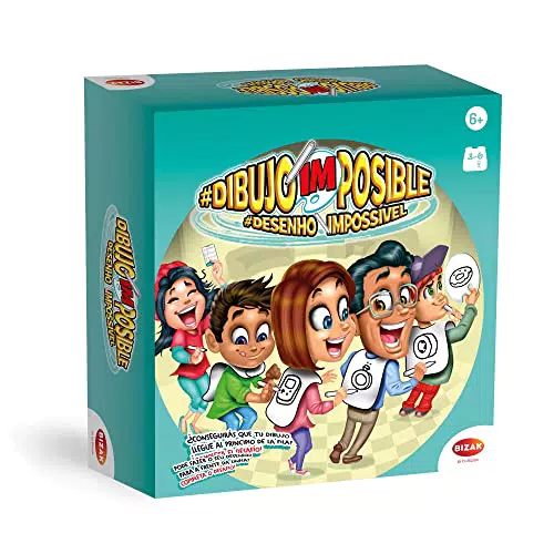 Bizak Juego Dibujo Imposible: Diversión y risas garantizadas para 5 jugadores