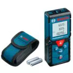 Bosch Medidor láser de distancia GLM 40 con función de memoria y funda