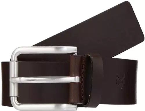 Calvin Klein Cinturón de Piel para Hombre Classic Roller Casual