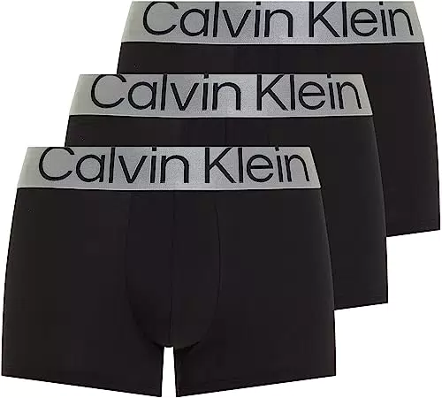 Calvin Klein Calzoncillos Bóxer para Hombre de Algodón Elástico