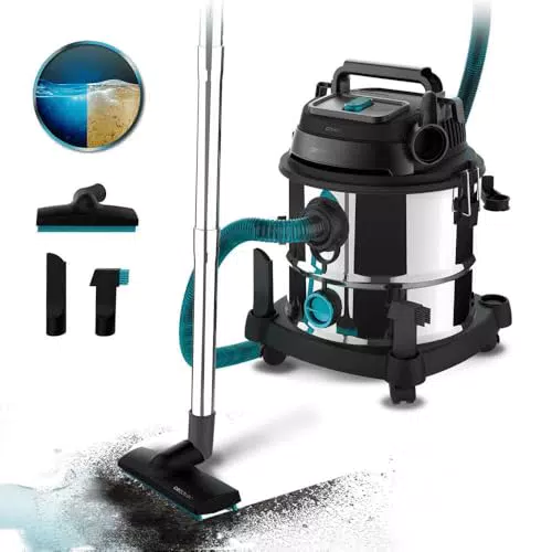 Cecotec Conga Rockstar Aspirador Sólidos y Líquidos 20L 1400W Wet & Dry