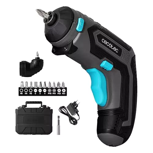 Cecotec Atornillador Eléctrico PowerGyro 3500 con Accesorio Ángulo 90º
