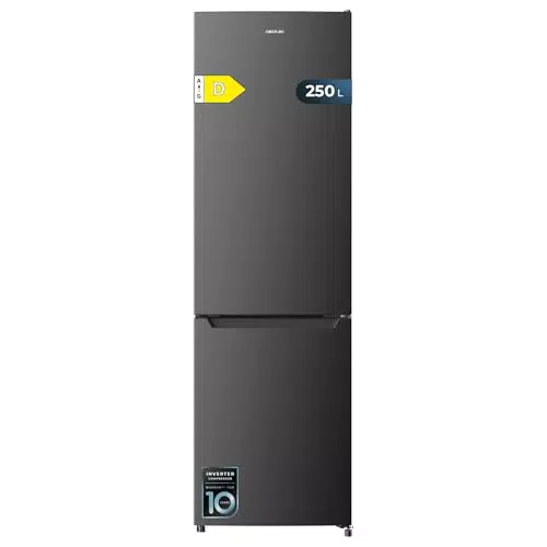 Cecotec Frigorífico Combi Bolero CoolMarket D Inverter Plus No Frost Multi Air Flow