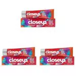 Close Up Pasta Dental Red Hot - Paquete de 3