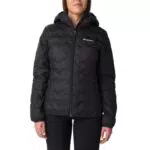 Columbia Delta Ridge Chaqueta de Plumas Acolchada con Capucha para Mujer
