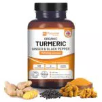 Prowise Healthcare Cúrcuma Curcumina 1440 mg con pimienta negra y jengibre