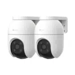 EZVIZ Cámara de Vigilancia WiFi Exterior 1080P, Visión Nocturna, Detección AI, Alexa/Google