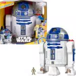 Fisher-Price Imaginext R2D2 con luces y sonidos, juguete para niños +3 años