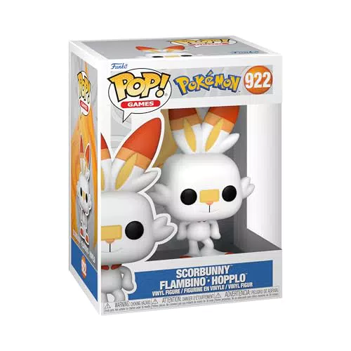 Funko POP! Scorbunny - Figura Coleccionable de Pokémon para Fans y Regalos