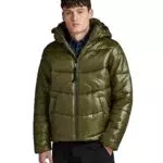G-Star Abrigo Acolchado Puffer con Capucha para Hombre, Modelo D24676-D418