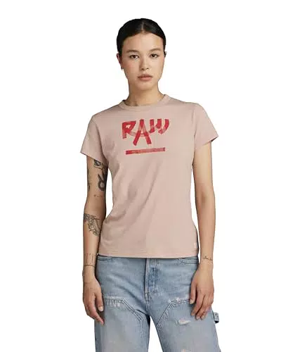 G-Star Top Calligraphy Graphic para Mujer - Modelo D24498-D511-G287