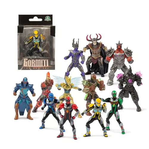 Gormiti Figura Sorpresa Aleatoria de Colección Nueva Era 7 cm (GRV10100)