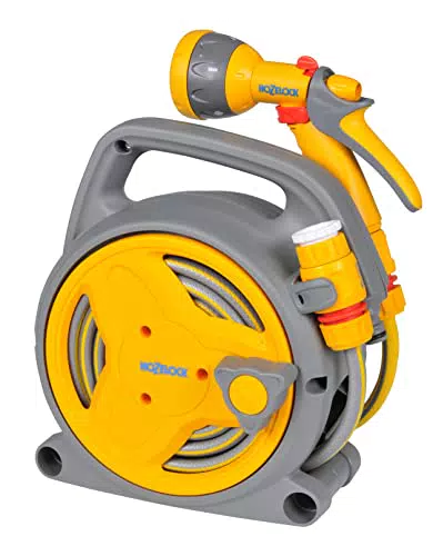 Hozelock Pico Reel: Carrete portamangueras con accesorios incluidos