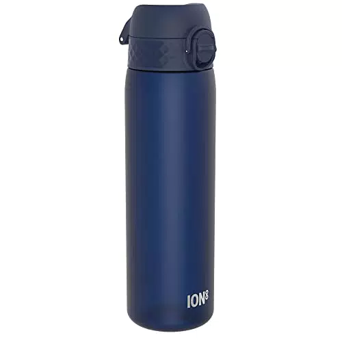Ion8 Botella de Agua a Prueba de Fugas, Fácil de Abrir y Limpiar, Sin BPA