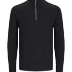 Jack & Jones Jjpannel Aw24 Media Cremallera Jersey de Punto para Hombre