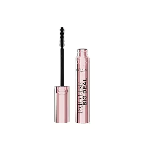 L'Oréal Paris Máscara de Pestañas Paradise Big Deal, Volumen y Longitud Infinita