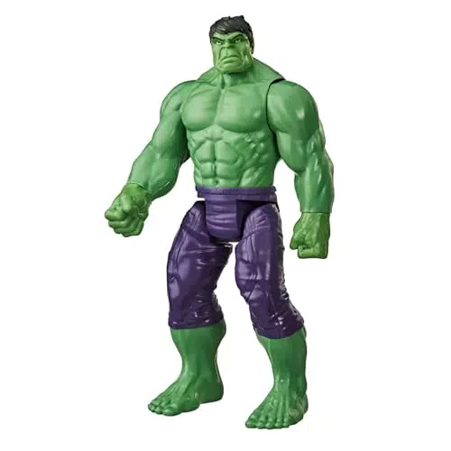 Marvel Avengers Titan Hero Series Hulk Figura de Acción Deluxe para Niños
