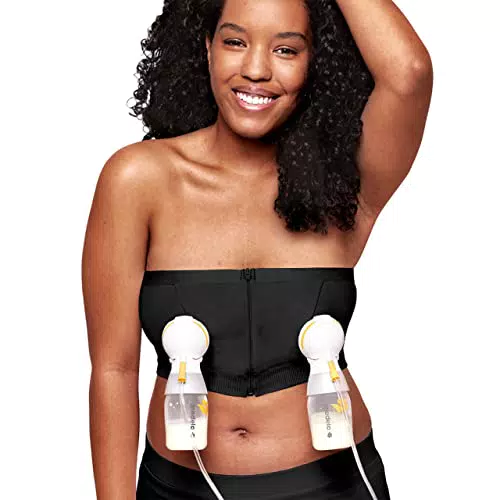 Medela Sujetador de extracción manos libres Easy Expression con material Adaptive Stretch
