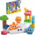 MEGA Bloks Lamparita de Noche Quitamiedos con Luces y Sonidos para Bebés HTH43