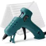 Mini Pistola de Silicona Caliente 50W para Manualidades y Reparaciones Rápidas