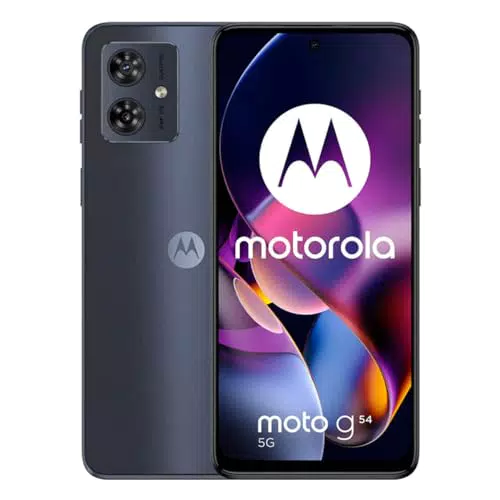Motorola Moto G54 - Pantalla FHD+ 6.5", Cámara 50MP, Android 13, 12/256 GB, 5000 mAh